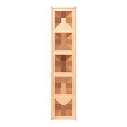 Jung - Abdeckrahmen Rahmen 5-fach LC 985 223 ocre