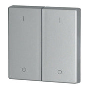 Eaton - Abdeckung/Bedienelement für Installationsschalterprogramme Wippe 2-fach CWIZ-02/13 I/0, silber