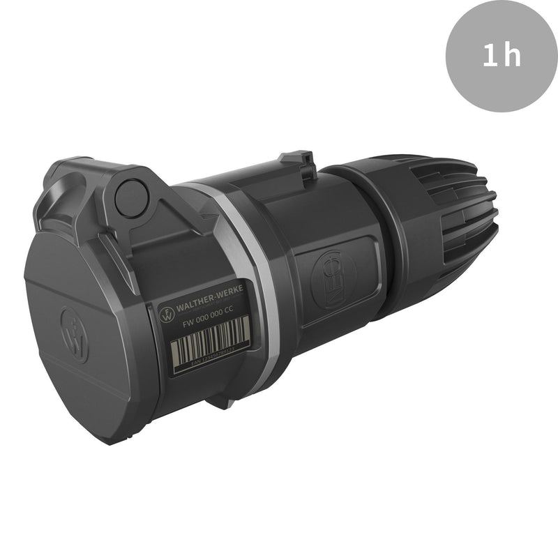 Walther Werke - CEE-Kupplung (IEC 60309) CEE NEO Kupplung FW311401CC Classic 16A 4P 1h − 10 Stück