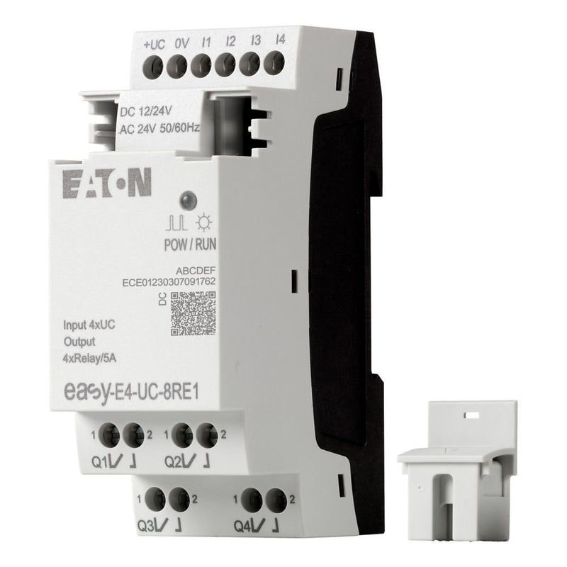 Eaton - Logikmodul Ein-/Ausgangserweiterung EASY-E4-UC-8RE1 Schraubklemmme