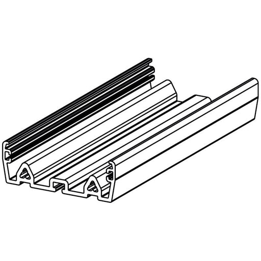 Weidmüller - Strangprofil-Aufbaugehäuse Gehäuse IP20 PF RS 45 GR 1000MM − 10 Stück