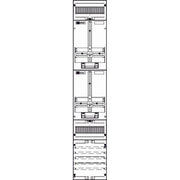 ABN - Zählerfeld Wandlerzählerfeld ZM19X588N Universell 2ZP