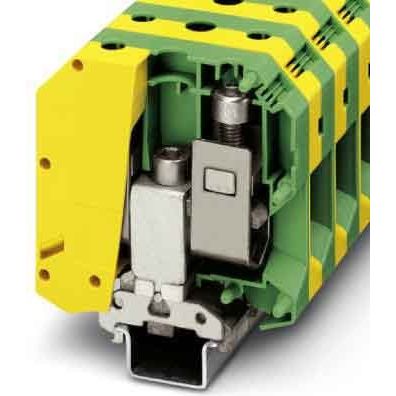 Phoenix Contact - Schutzleiter-Reihenklemme Schutzleiterklemme USLKG 95 25-95qmm B=25 gn-ge