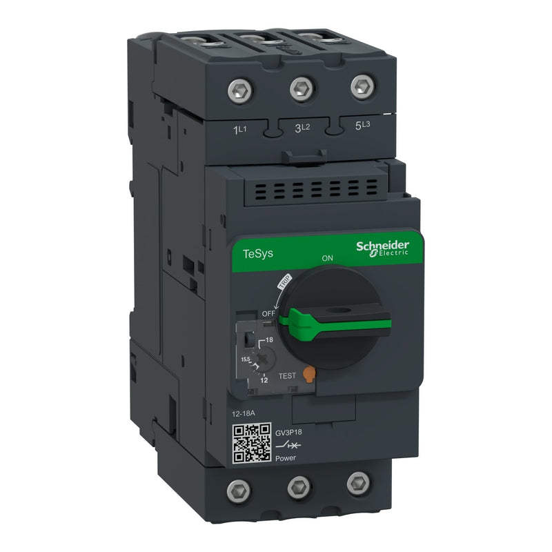 Schneider Electric - Leistungsschalter für Motorschutz Motorschutzschalter GV3P18 12-18A − 1 Stück