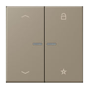 Jung - Bedienelement intelligent eNet Taster Universal 1f. FM LC 1701 P 242