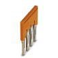 Phoenix Contact - Querverbinder/Brücker für Reihenklemme Steckbrücke FBS 4-8 CT − 10 Stück