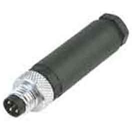 Binder - Rundsteckverbinder, feldkonfektionierbar (Industriesteckverbinder) Kabeldose 99 3383 100 04 4 polig 75V 4A
