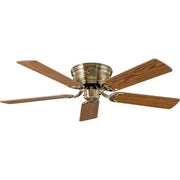 Casafan - Umluftventilator Deckenventilator FLAT 132-III MA messing antik