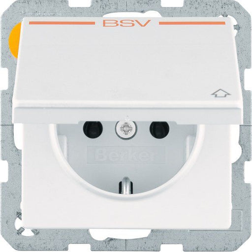 Berker - Steckdose Schuko 47516099 Aufdr.BSV,Q.x pws