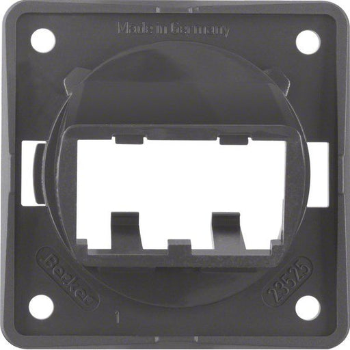 Berker - Einsatz/Abdeckung für Kommunikationstechnik Tragplatte anth 945592505 f.2 MINI-COM Module
