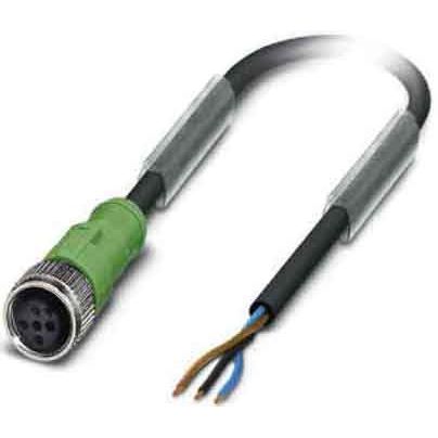 Phoenix Contact - Konfektioniertes Sensor-Aktor-Kabel M12 SAC3P-1,5-PUR/M12FS gerade,3p.,1,5m