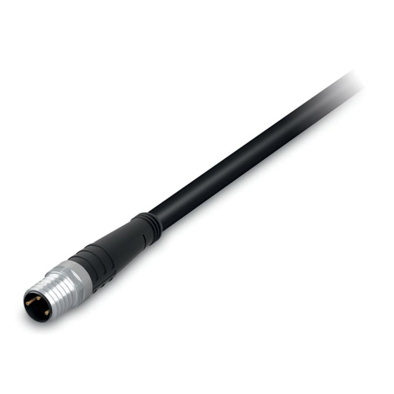 WAGO - Konfektioniertes Sensor-Aktor-Kabel Sensor-/Aktorleitung M8St. 756-5111/030-100 axial,3-polig