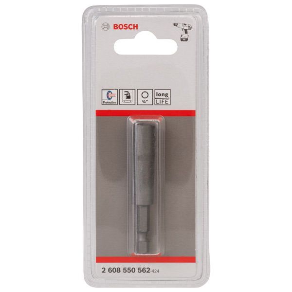 Bosch - Steckschlüssel Steckschlüssel, 65 mm x 2608550562 1/4-Zoll