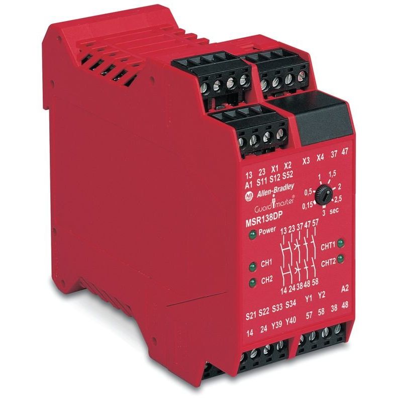Rockwell - Gerät zur Überwachung von sicherheitsgerichteten Stromkreisen MSR138.1 24VUC 440R-M2315 440R-M23151 1 − 1 Stück