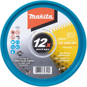 Makita - Trenn-/Schleifscheibe Trennscheibe INOX E-17120-12 125 x 1,0 mm