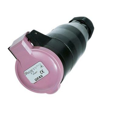 Gifas Electric - CEE-Kupplung (IEC 60309) CEE-Kupplung vollgummi 241627 24V,16A,2pol,12h