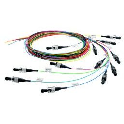 Telegärtner - LWL-Pigtail Faserpigtail-Set 50/125 100010866 OM4 2m 12Farben ST