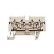 Weidmüller - Durchgangs-Reihenklemme Klemme ZDU 2.5N/4AN Federanschl.,2.5mm² − 50 Stück