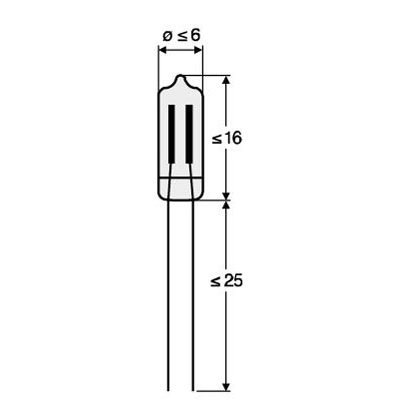 Scharnberger+Hasenbein - Anzeige- und Signallampe Miniaturglimmlampe 31020 PG 100-16