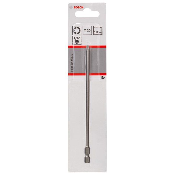 Bosch - Bit Schrauberbit Extra-Hart 2607001668 T20 152 mm 1er-Pack