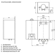 Vaillant - Zubehör/Ersatzteile für Gasheizkessel Paket 1.683/2 ecoTEC plus 8000013988