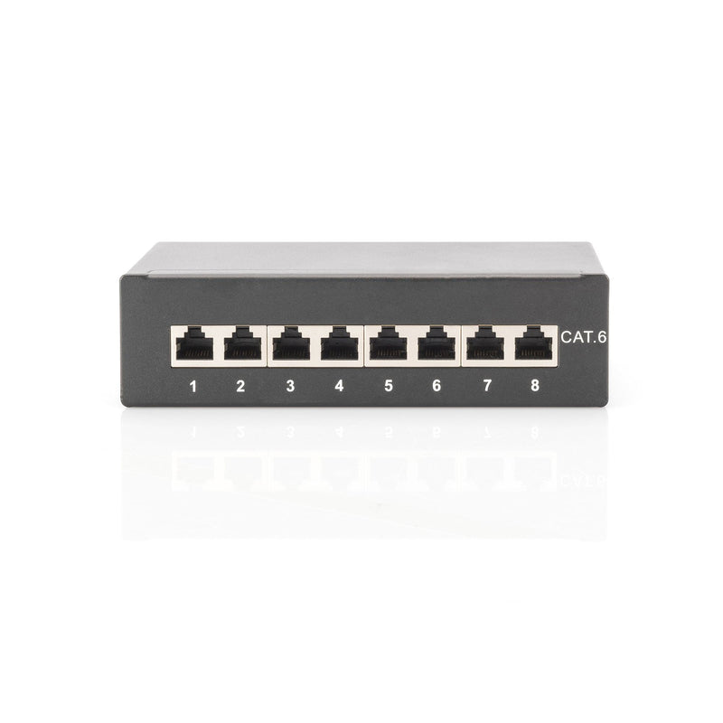 DIGITUS - Patchpanel Kupfer Patchpanel Desktop Kat.6 DN-91608SD Classe E l geschirmt