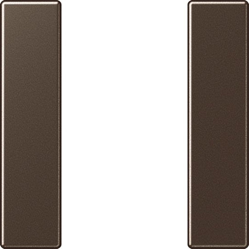 Jung - Abdeckung/Bedienelement für Installationsschalterprogramme Tastensatz, 1fach A 501 TSA MO komplett − 1 Stück