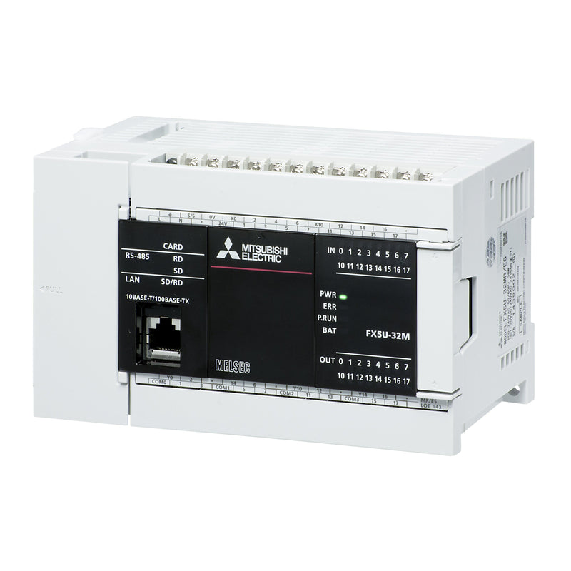 Mitsubishi Electric - SPS-Grundgerät FX5U FX5U-32MR/ES 16E,16A Rel.,2AE,1AA