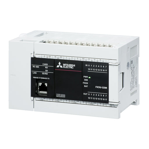 Mitsubishi Electric - SPS-Grundgerät FX5U FX5U-32MR/ES 16E,16A Rel.,2AE,1AA