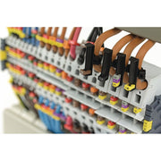 HellermannTyton - Kabelmarkierungssystem WIC Kennzeichnungsclip 561-06000(100) − 10 Stück