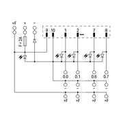 WAGO - Übergabemodul 704-2003 DIN 41651