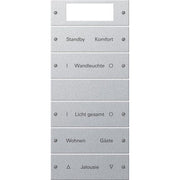 Gira - Bussystem-Tastwippe Wippenset 5-fach 221526 beschr. Sys 55 F Alu