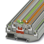 Phoenix Contact - Trenn- und Messtrenn-Reihenklemme Messertrennklemme PTT 1,5/S-2MT 0,14-1,5qmm, 9A,400V − 50 Stück