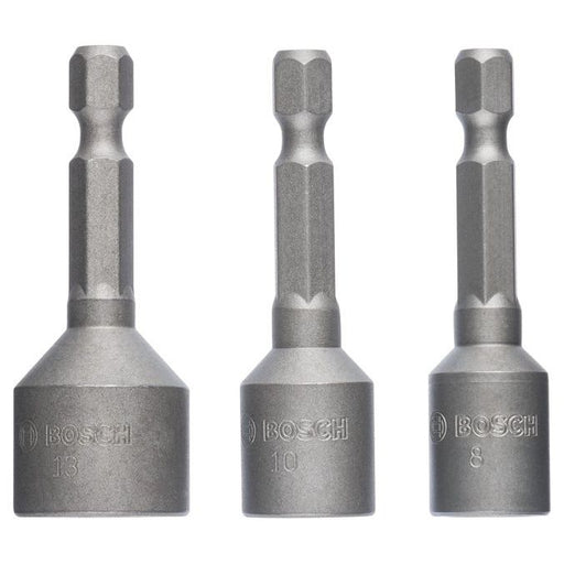 Bosch - Steckschlüsselset 3-tlg. Steckschlüsselpack, 2608551078 8/10/13 mm