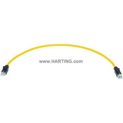 Harting - Patchkabel Kupfer RJI-Kabel 09457511567 AWG 26/7 5,0m Cat.6