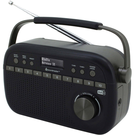 Soundmaster - Radio DAB+/UKW-RDS Digitalradio DAB280SW sw