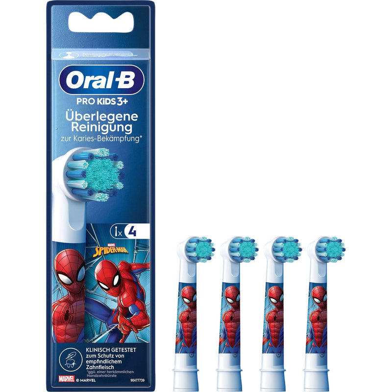 ORAL-B - Zubehör/Ersatzteile für Körperpflegegeräte Aufsteckbürste EB Spiderman 4er Mundpflege-Zubehör  − 12 Packung