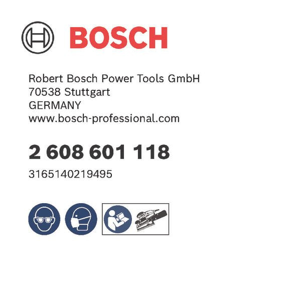 Bosch - Stützteller für Schleifwerkzeug Schleifteller weich, 125 2608601118 mm für GEX 12 A GEX