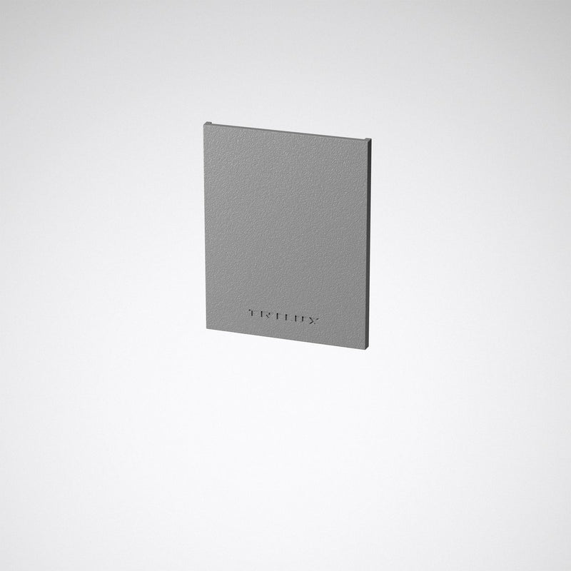 Trilux - Mechanisches Zubehör/Ersatzteile für Leuchten Endkappe YNS DH ZKS 7x8 03 silber