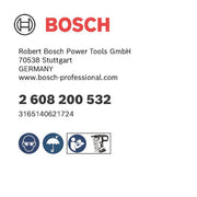 Bosch - Nagel für Nagelgerät Senkkopf-Stift SK64 20G, 2608200532 57 mm verzinkt 2000
