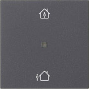 Gira - Bussystem-Tastwippe KNX RF Bedienaufsatz 1-f. 510628 Anthrazit
