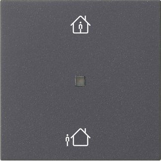 Gira - Bussystem-Tastwippe KNX RF Bedienaufsatz 1-f. 510628 Anthrazit