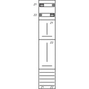 Eaton - Zähler-Komplettschrank Zählerfeld ZSD-Z19A0574