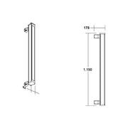 Brumberg Leuchten - Decken-/Wandleuchte LED-Wallwasher 60861642 RGBW