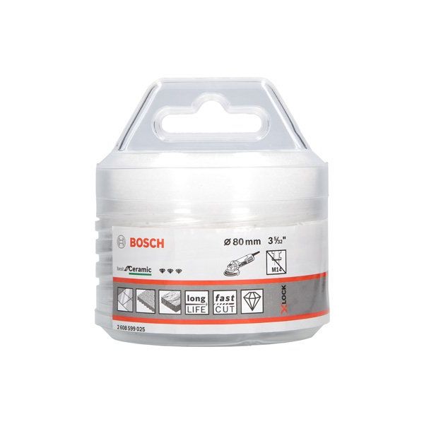 Bosch - Bohrer PRO Ceramic dry 2608599025 Trockenbohrkrone 80