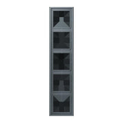 Jung - Abdeckrahmen Rahmen 5-fach LC 985 251 gris 59