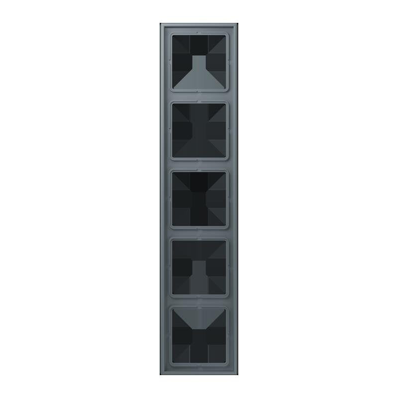 Jung - Abdeckrahmen Rahmen 5-fach LC 985 251 gris 59