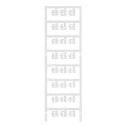 Weidmüller - Kabelmarkierungssystem Leitermarkierer SFC 2/12 NEUTRAL WS − 120 Stück
