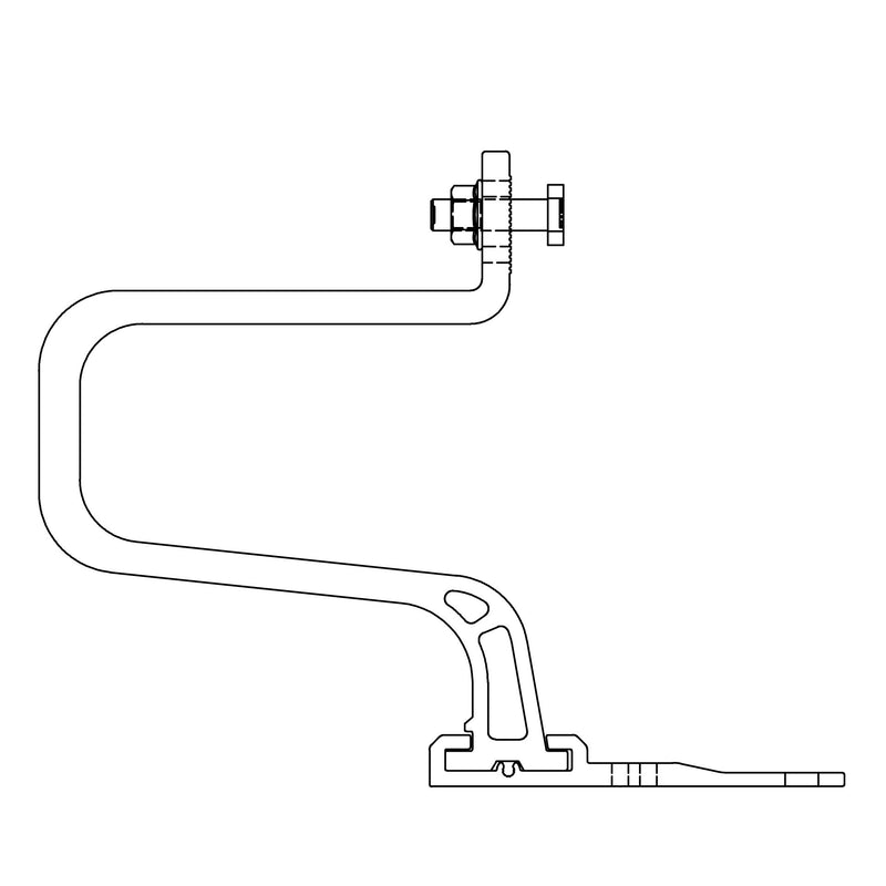K2 - Photovoltaik-Dach-/Fassadenbefestigung Dachhaken 2001928 SingleHook 1.1