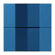 Jung - Abdeckung/Bedienelement für Installationsschalterprogramme Tastensatz 2fach LC 502 TSA 211 bleu ceruleen 31